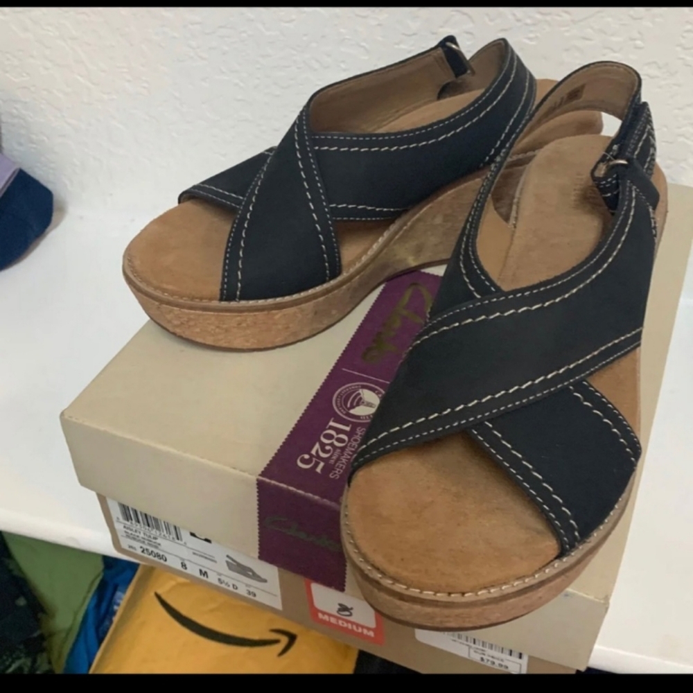 Clark's women's wedges